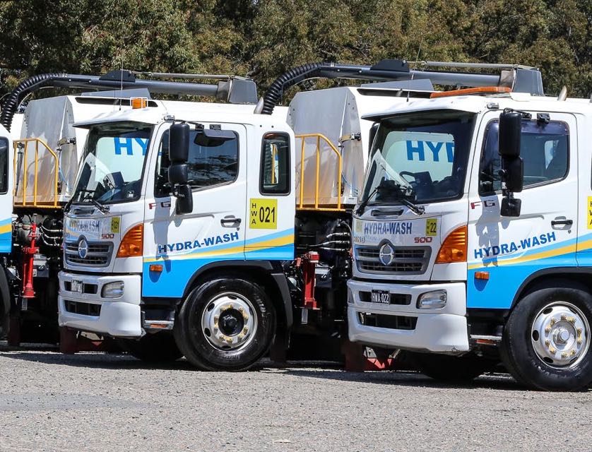 Hydra Wash Sweeper Truck