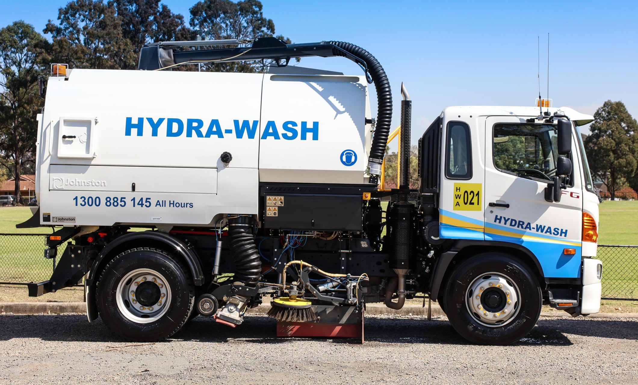 Hydra Wash Sweeper Truck